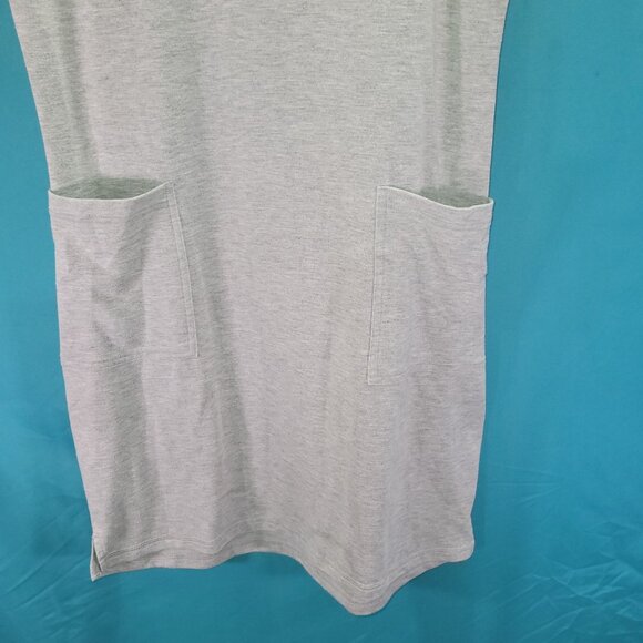 Gray Freedom Trail By Kyodan T-Shirt Dress With Pockets - Picture 3 of 9